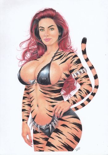 Image of Tigra AVENGERS