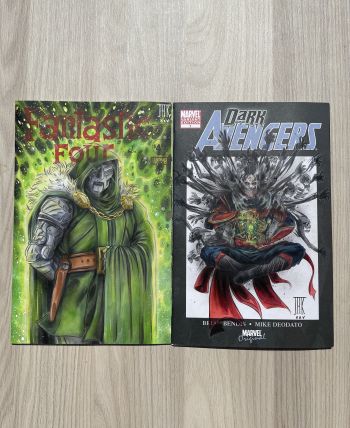 Image of Doctors Bandle -Dr Doom+Dr strange Zombie - by Jak