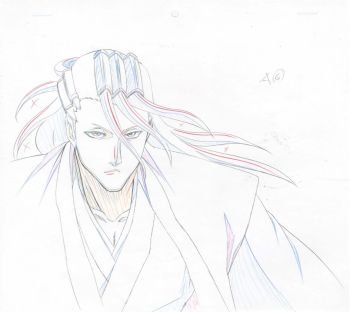 Image of Byakuya #1 - BLEACH production art