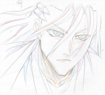 Image of Byakuya #2 - BLEACH production art