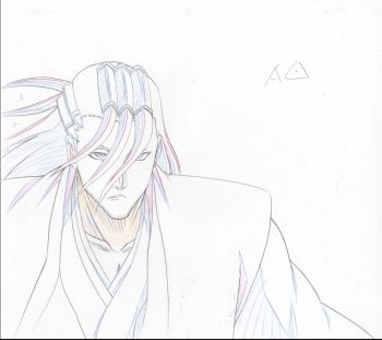 Image of Byakuya #3 - BLEACH production art