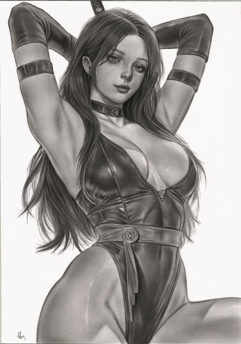 Image of Psylocke Illustration