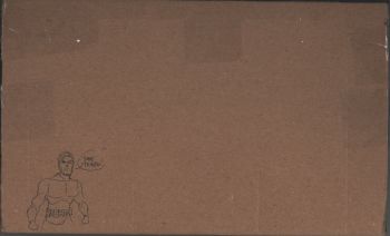 Image of Brainiac 5 mailer art by Cal Slayton