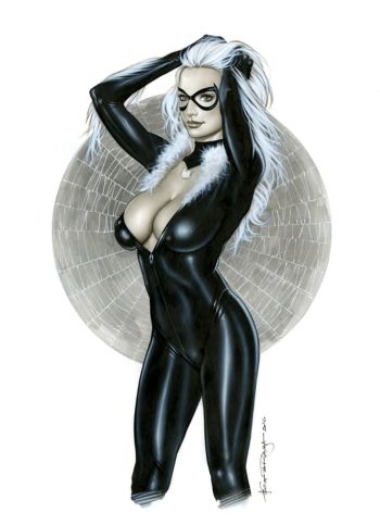 Image of Black Cat BW#704