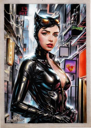 Image of Catwoman by Rafa Schneider 