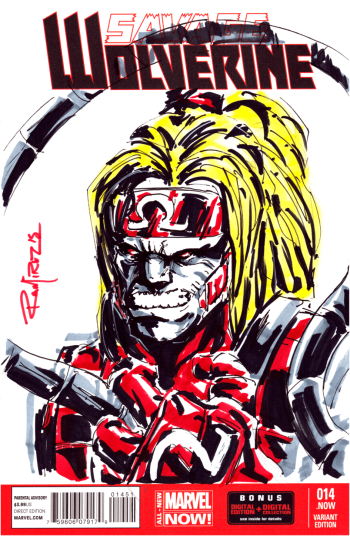 Image of Omega Red by Armando Ramirez (2018) Sketch Cover