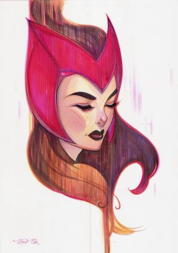 Image of Scarlet Witch by Renato Oak