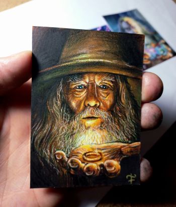 Image of combo of 4 sketchcards