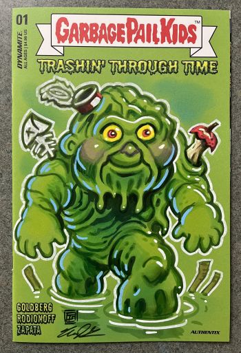 Image of Garbage Pail Kids sketch cover by Tim Shinn 