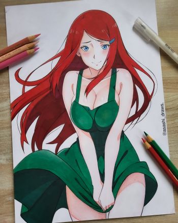 Image of Kushina Uzumaki ❤️ [Original Artwork]