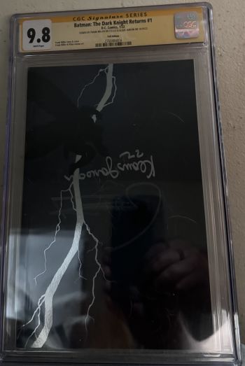 Image of Batman: The Dark Knight Returns Foil CGC 9.8 2x signed