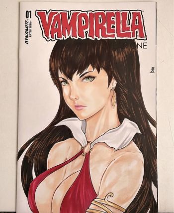 Image of Vampirella Blank Cover