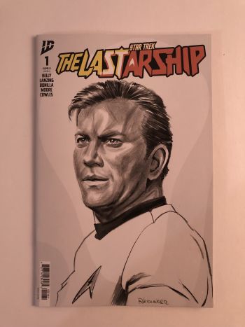 Image of Captain Kirk Sketch Cover