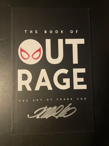 Image of Book of Outrage the art of Frank Cho issue 1 first printing - signed