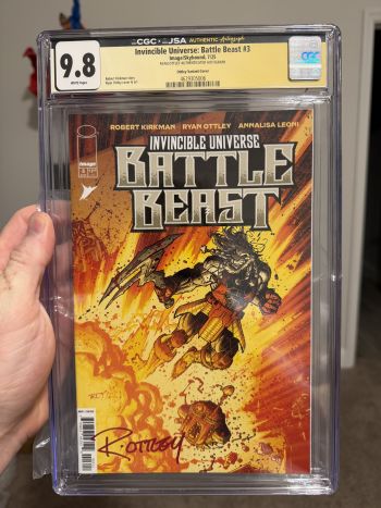 Image of Battle Beast #3 Ryan Ottley Variant Signed