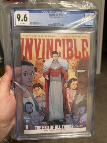 Image of Invincible #144 Graded 9.6