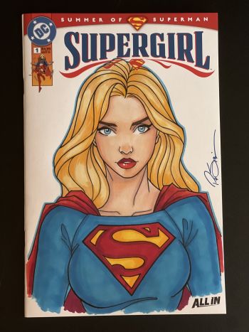 Image of Original Supergirl Sketch Cover