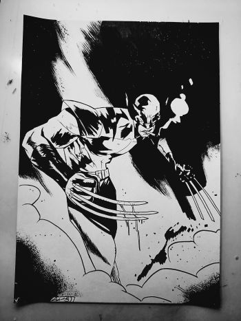 Image of Smoking Wolverine 