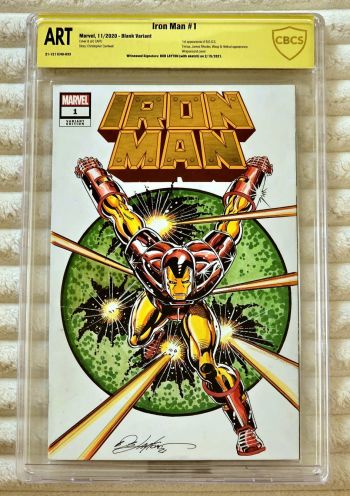 Image of Original Art Sketch Cover - Bob Layton IRON MAN