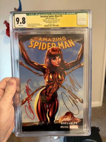 Image of Amazing Spider-Man #15 Double Signed