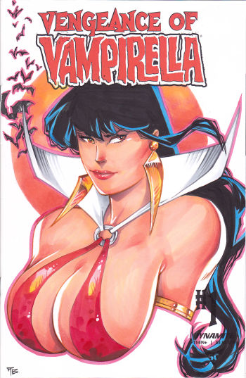 Image of Vengeance of Vampirella Sketch Cover