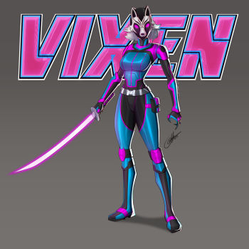 Image of Vixen - digital art