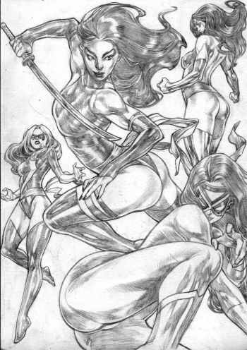 Image of Marvel Girls 