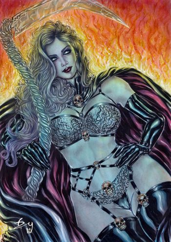 Image of Lady D. - By Denn C. Mendes