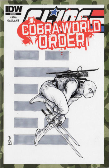 Image of G.I. Joe Sketch Cover