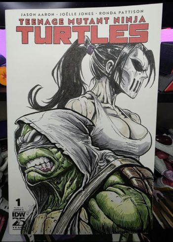 Image of Teenage Mutant Ninja Turtles Sketch Cover by Obsidianart.