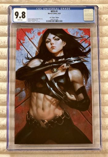 Image of ** ARTGERM X-23 NYX #1 1:100 Incentive Virgin Variant RARE HOT CGC 9.8 **