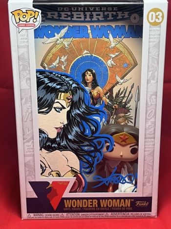 Image of ADA Remarked & Signed Funko Pop Wonder Woman 03