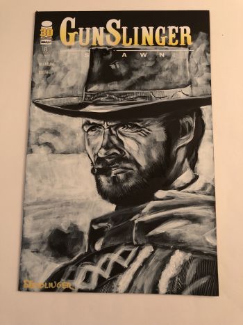 Image of Clint Eastwood Gunslinger Sketch Cover