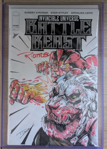 Image of Battle Beast Original Art