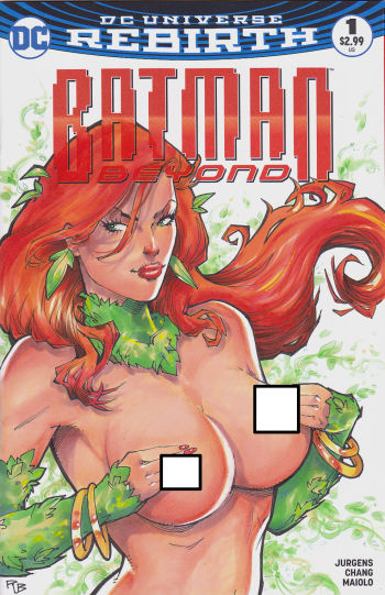 Image of Poison Ivy  just almost NSFW Sketch Cover