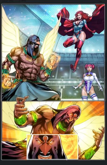 Image of Indie comics page