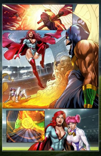 Image of Indie comics page