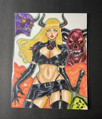 Image of Magik Mixed Media Illustration by Alexander M
