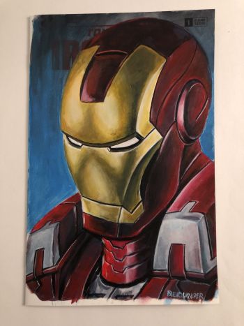 Image of Iron Man Mark I Sketch Cover