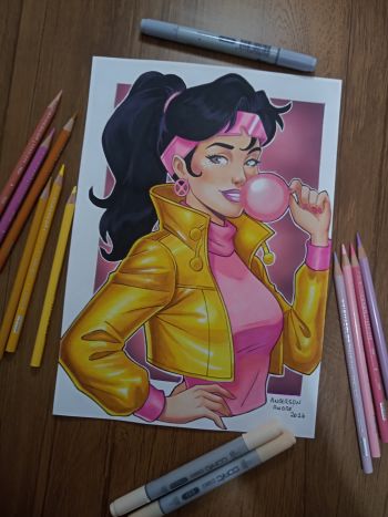 Image of Jubilee Portrait Bubblegum Art