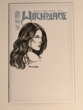 Image of Witchblade Remarque Sketch Cover