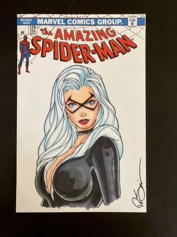 Image of Black Cat Illustration by Peter Smith