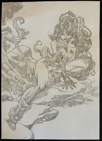 Image of Red Monika by Everton Sousa