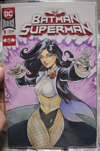 Image of Zatanna by Andres Cruz Sketch Cover