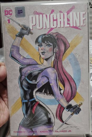 Image of Punchline by Andres Cruz Sketch Cover