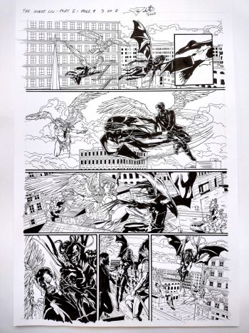 Image of Original Published art by Dean Juliette - The Night Lili Part 5 - Page 3