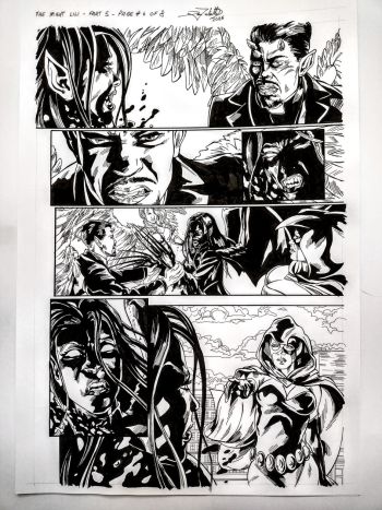 Image of Original Published art by Dean Juliette - The Night Lili Part 5 - Page 6
