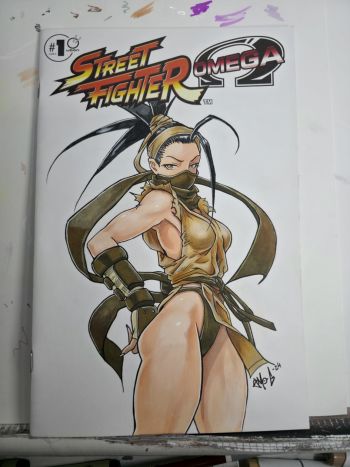Image of "Kunai Get a Glimpse?" Ibuki Sketch Cover by Smo-G