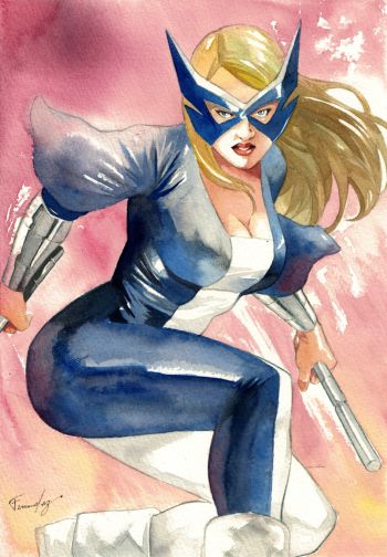 Image of Mockingbird A4 Watercolor Illustration