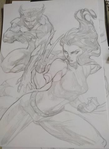 Image of X-23 e Wolv Progress